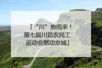 “川”势而来！第七届川籍农民工运动会燃动京城