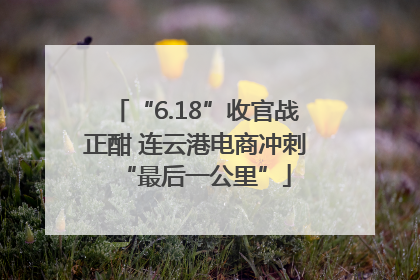 “6.18”收官战正酣 连云港电商冲刺“最后一公里”