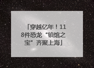 穿越亿年！118件恐龙“镇馆之宝”齐聚上海