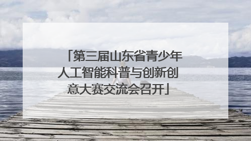 第三届山东省青少年人工智能科普与创新创意大赛交流会召开