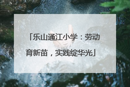 乐山通江小学：劳动育新苗，实践绽华光