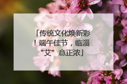 传统文化焕新彩！端午佳节，临淄 “艾”意正浓