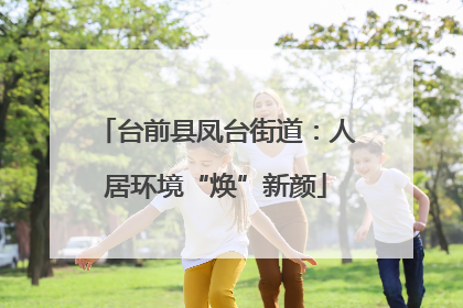 台前县凤台街道：人居环境“焕”新颜