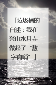 垃圾桶的自述：我在兴山水月寺做起了“数字岗哨”