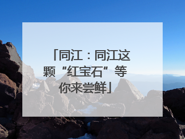 同江：同江这颗“红宝石”等你来尝鲜