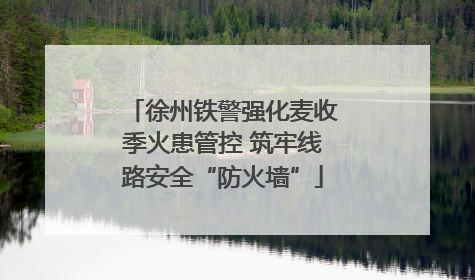 徐州铁警强化麦收季火患管控 筑牢线路安全“防火墙”