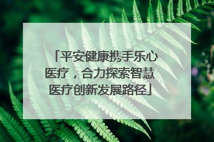 平安健康携手乐心医疗，合力探索智慧医疗创新发展路径