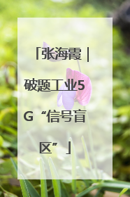 张海霞｜破题工业5G“信号盲区”