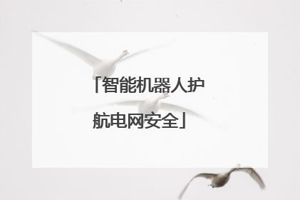 智能机器人护航电网安全