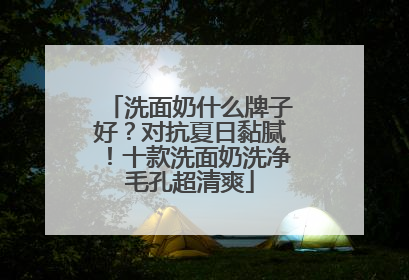 洗面奶什么牌子好？对抗夏日黏腻！十款洗面奶洗净毛孔超清爽
