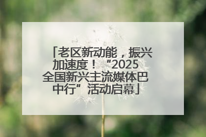 老区新动能，振兴加速度！“2025全国新兴主流媒体巴中行”活动启幕