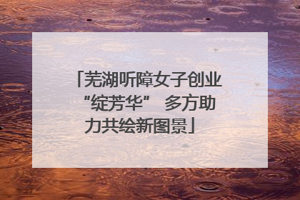 芜湖听障女子创业“绽芳华” 多方助力共绘新图景