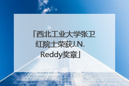西北工业大学张卫红院士荣获J.N.Reddy奖章