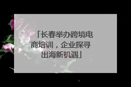 长春举办跨境电商培训，企业探寻出海新机遇