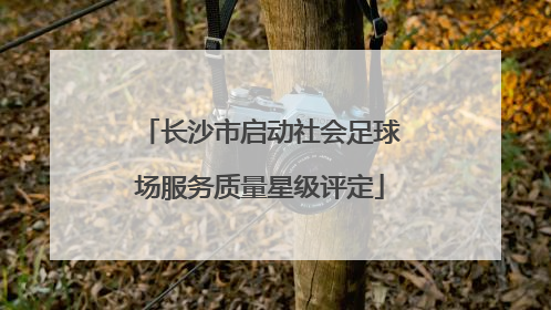 长沙市启动社会足球场服务质量星级评定