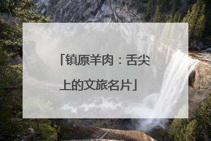 镇原羊肉：舌尖上的文旅名片