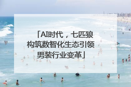 AI时代，七匹狼构筑数智化生态引领男装行业变革
