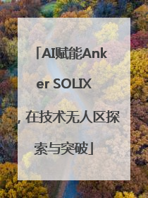 AI赋能Anker SOLIX，在技术无人区探索与突破